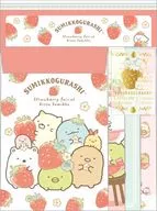 Strawberry Fair (Red) Letterset "Sumicco Gurashi" at Cafe Sumicco