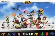 Group Photo Sheet "DIGIMON ADVENTURE Digikore! MIX Set" Premium Bandai Mega-Tre Shop Purchase benefits