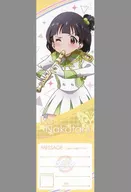 NAKATANI Iku Request ticket "idol Master MILLION LIVE! Shea Tade is ani on Shea Turcafe Ops Kurite" admission privilege