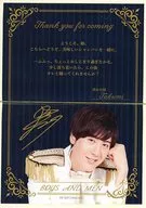 土田拓海(BOYS and MEN)Prince Invitation