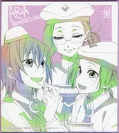 Ayumi & Atora & Apricot Drawn Mini Colored Paper "Theatrical version ARIA The BENEDIZIONE" Visitor Benefits Week 4