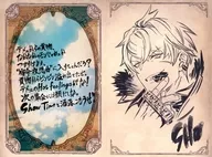 Message card with show illustration "GRANBLUE FANTA-Grand Blue Fantasy" Valentine's White Day Campaign 2022