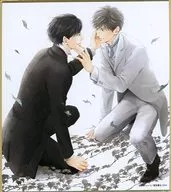 久世晓人&桂木智之(对面)特制迷你色纸物贩购入特典