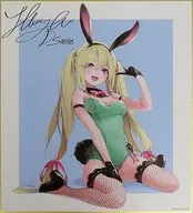 [Single Item] DS Mile illustration illustration board "Anime mook Iro Bunny Melon Books Limited Edition" Premium bonus