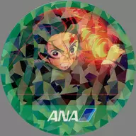 Tanjiro Kamado (Katana / Hologram) In-Flight Collaboration Menko "Demon Slayer: Kimetsu no Yaiba x ANA" In-Flight Limited Edition for Children