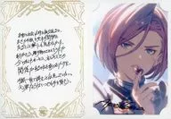 "GRANBLUE FANTASY - Grand Blue Fantasy -" Message Card with Black Knight's Bromide 2023 Valentine and White Day Campaign