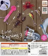 ガチャ台紙 「Lure Keyring ルアーキーリング3」