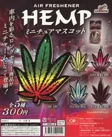 ガチャ台紙 「HEMP ミニチュアマスコット」