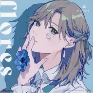 通常盤ジャケットイラスト メガジャケ 「CD バーチャルYouTuber にじさんじ 叶 1st mini album flores 通常盤」 Amazon.co.jp購入特典
