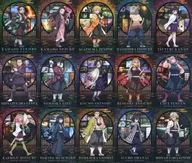 Conjunto de 15 tipos, mini hoja visual "Ichiban KUJI Kimetsu no Yaiba - Tomorrow's Butterfly Yashiki -" Premio G