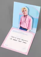 Hyeon-jin message pop-up card "Tray Kids 2nd #LoveSTAY' SKZ' CHOCOLATE FACTORY'"