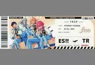 Fine Replica Travel Ticket "CD Ensemble Stars! Album Series TRIP Fine" Tower Record Purchase benefits