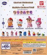 ガチャ台紙 「クレヨンしんちゃん×サンリオキャラクターズ ならぶんです。」