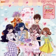 ジャケットイラスト メガジャケ 「CD デリシャスパーティ プリキュア ボーカルアルバム -Welcome to Delicious Party-」 Amazon.co.jp購入特典