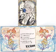 Clear bromide and message card with ELSEM mount "GRANBLUE FANTASY - Grand Blue Fantasy -" Valentine's White Day Campaign 2024