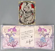 "GRANBLUE FANTASY - Grand Blue Fantasy -" Clear Bromide and Message Card with Bell Zebab Mount "Valentine's White Day Campaign 2024