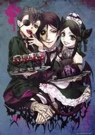 Ciel & Sebastian & Sieg Linde Sullivan original drawing sheet "Black Butler" G Fantasy 30th Anniversary Museum Goods