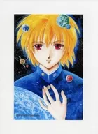 11.緑野原幻想(星野架名) 複製プリント 「星野架名原画展」