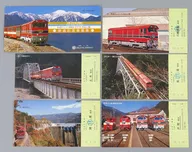 High-performance diesel locomotive Rohhorn type Commemorative tickets for new construction Oigawa Railway goods