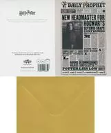 The New Headmaster's Greeting Card "predictor Potter" at the Hogwarts Daily