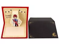 Riddle Rosehearts Pop Up Birthday Card "Sega Lucky KUJI Online Disney Twisted Wonderland - Happy Birthday - vol. 2" D-1 Prize