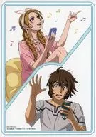 古代進＆森雪 描き下ろしイラストボード 「劇場版 ヤマトよ永遠に REBEL3199 第一章 黒の侵略」 1週目入場者プレゼント