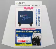 GLAY 販促ディスプレイPOP(ラスト・エンタメチャンス賞) 「GLAY 30th Anniversaryエンタメくじ」