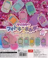 ガチャ台紙 「マイカラーフォトキーホルダー ポップガラケーアソート」