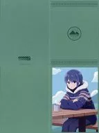 [A la carte] Bônus especial incluído com o retrato de tamanho A4 do desenho animado de Rin Shima "Blu-ray/DVD Yuru Camp temporada 3 3 anime edição limitada"