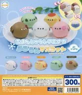 "Snow Manju Long-tailed tit Pu-Ruru Mascot"