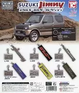 "SUZUKI Jimny Metal Keyholder Collection" Gacha Mount Paper