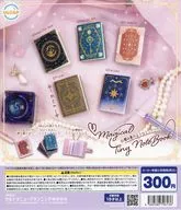 ガチャ台紙 「魔法書のようなミニノート」