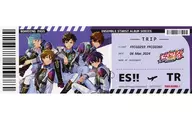Ryusei Tai replica travel ticket "CD Ensemble Stars! Album Series TRIP Ryusei Tai" Tower Record Purchase benefits