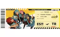 Crazy : B Replica Travel Ticket "CD Ensemble Stars! Album Series TRIP Crazy : B" Tower Record Purchase benefits