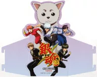 "GINTAMA Character Pop Store," a collection postcard stand