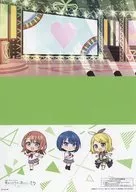 ステージのセカイ(ステージのセカイの鏡音リン＆花里みのり＆桐谷遥) ペーパージオラマ 「劇場版 プロジェクトセカイ 壊れたセカイと歌えないミク」 入場者特典 第7弾 第11週目
