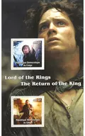 コンゴ共和国 切手シート(縦型/切手2枚) 「ロード・オブ・ザ・リング/王の帰還」