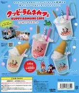 ガチャ台紙 「クッピーラムネカフェ ミニチュアマスコット」