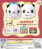 ガチャ台紙 「パンダコパンダ ポーチ＆巾着コレクション」
