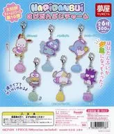 ガチャ台紙 「サンリオ はぴだんぶいチャーム」