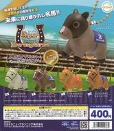 ガチャ台紙 「スーパーサラブレッドシリーズ フィギュアマスコット Vol.17」