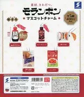 ガチャ台紙 「モランボン マスコットチャーム」