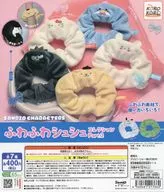 ガチャ台紙 「サンリオキャラクターズ ふわふわシュシュコレクションPart.2」
