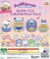 ガチャ台紙 「すみっコぐらし モンスターごっこフィギュアコレクション Vol.2」