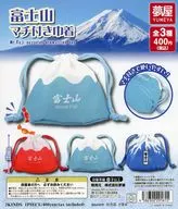 ガチャ台紙 「富士山マチ付き巾着」