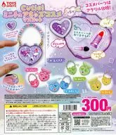 ガチャ台紙 「Cutie!ミニチュアキッズコスメマスコット」