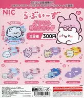 ガチャ台紙 「らぶいーず アクリルミニスタンド」