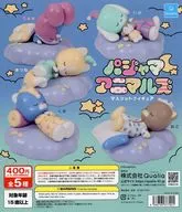 ガチャ台紙 「パジャマアニマルズ マスコットフィギュア」