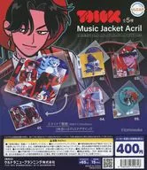 ガチャ台紙 「ともわか ミュージックジャケットアクリル」