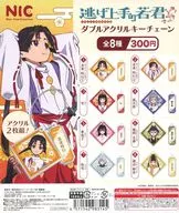 ガチャ台紙 「逃げ上手の若君 ダブルアクリルキーチェーン」